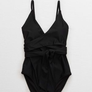 Aerie Wrap One Piece Swimsuit